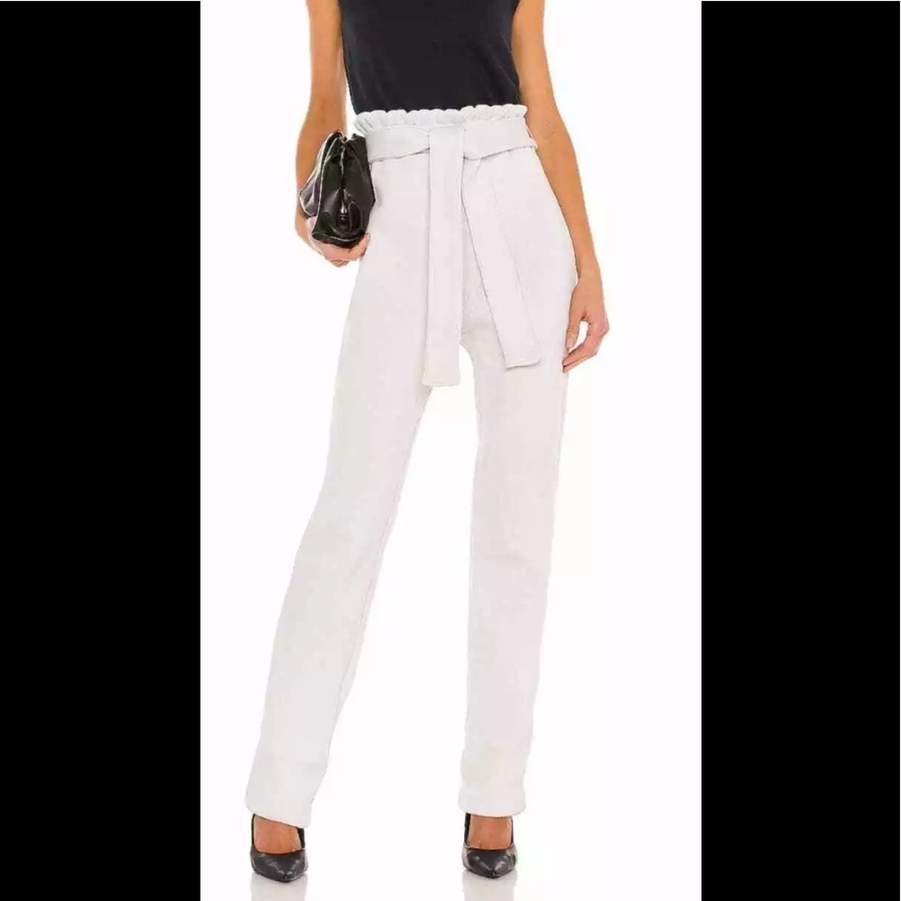 L’Academie Levi belted pants. Retail 199. NWT.